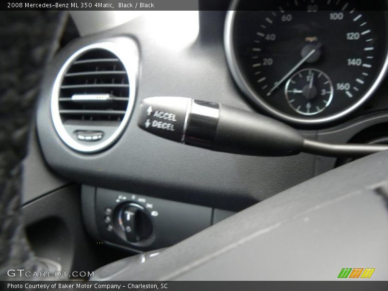 Black / Black 2008 Mercedes-Benz ML 350 4Matic