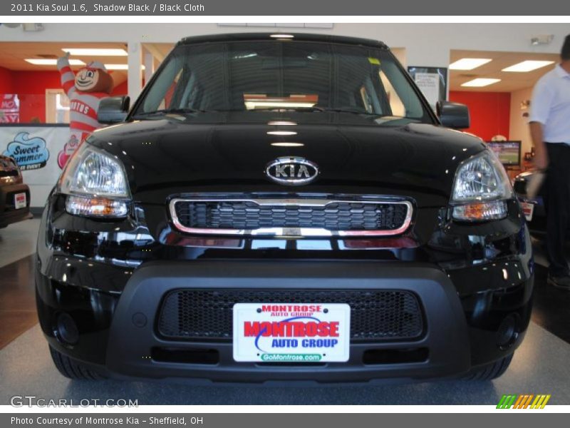 Shadow Black / Black Cloth 2011 Kia Soul 1.6