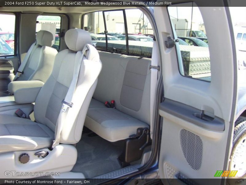  2004 F250 Super Duty XLT SuperCab Medium Flint Interior