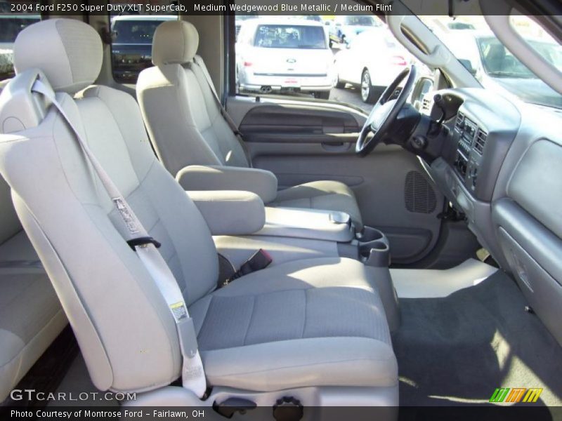  2004 F250 Super Duty XLT SuperCab Medium Flint Interior