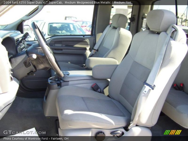  2004 F250 Super Duty XLT SuperCab Medium Flint Interior