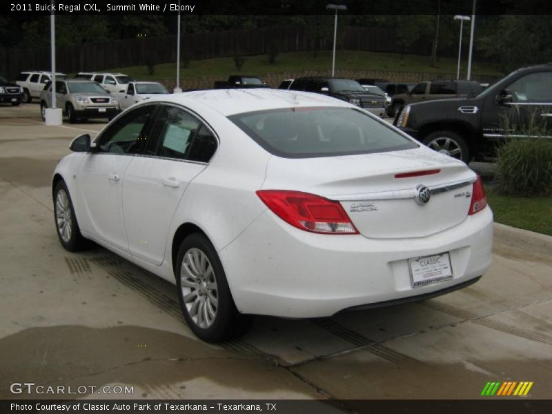 Summit White / Ebony 2011 Buick Regal CXL