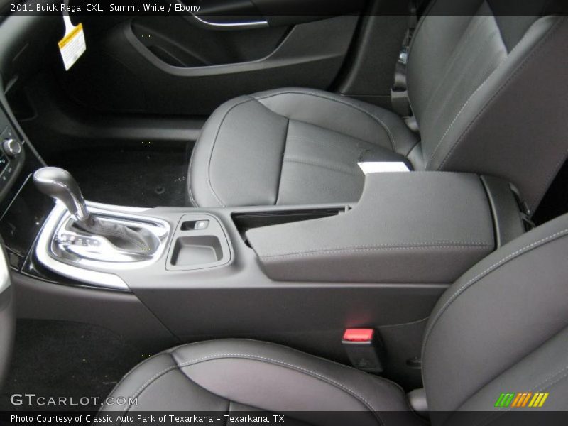  2011 Regal CXL Ebony Interior