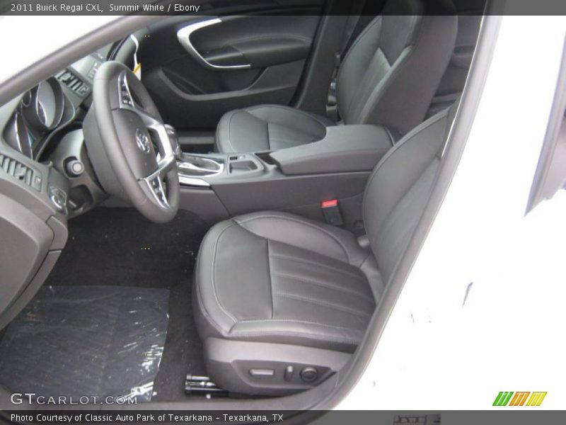  2011 Regal CXL Ebony Interior