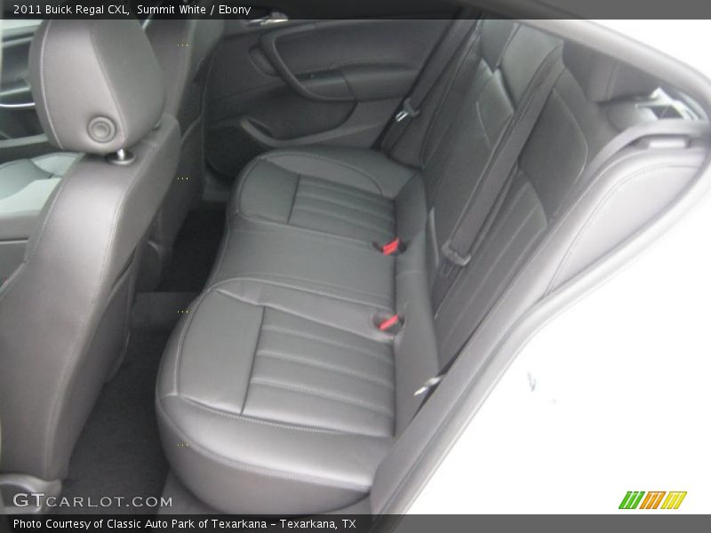  2011 Regal CXL Ebony Interior