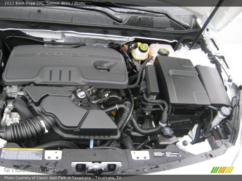  2011 Regal CXL Engine - 2.4 Liter SIDI DOHC 16-Valve VVT ECOTEC 4 Cylinder