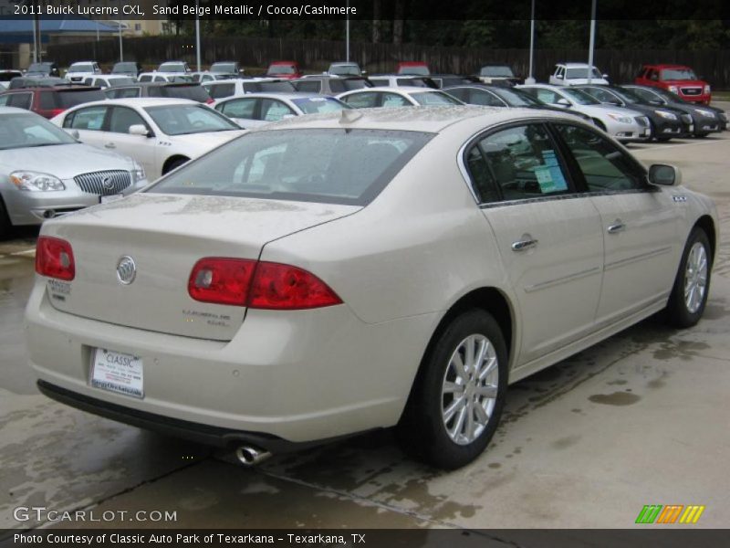 Sand Beige Metallic / Cocoa/Cashmere 2011 Buick Lucerne CXL