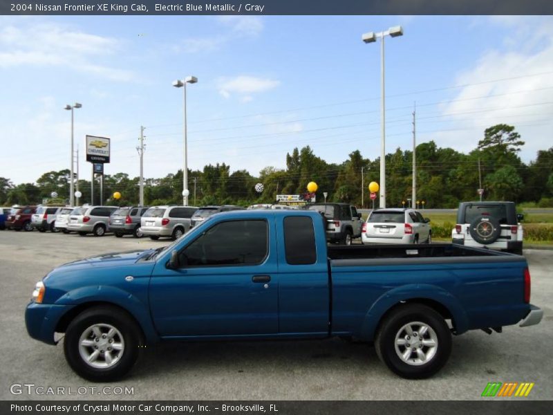  2004 Frontier XE King Cab Electric Blue Metallic
