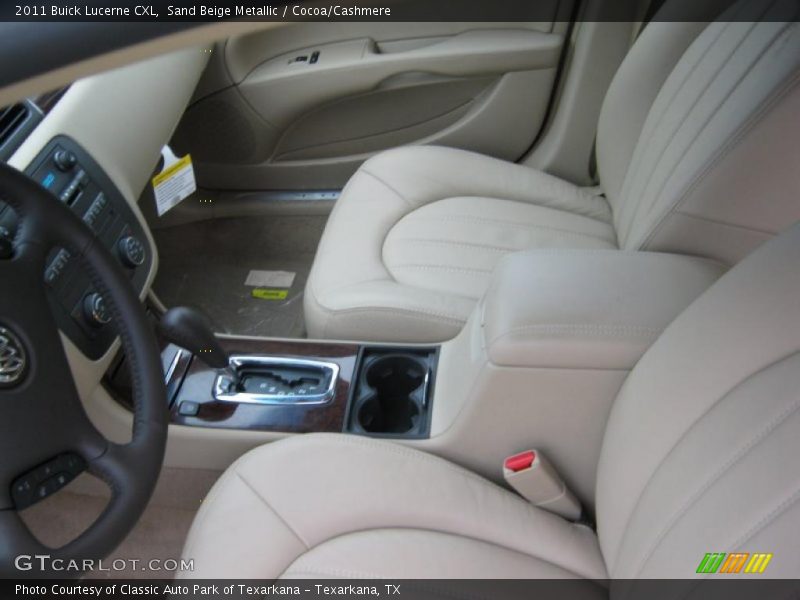  2011 Lucerne CXL Cocoa/Cashmere Interior