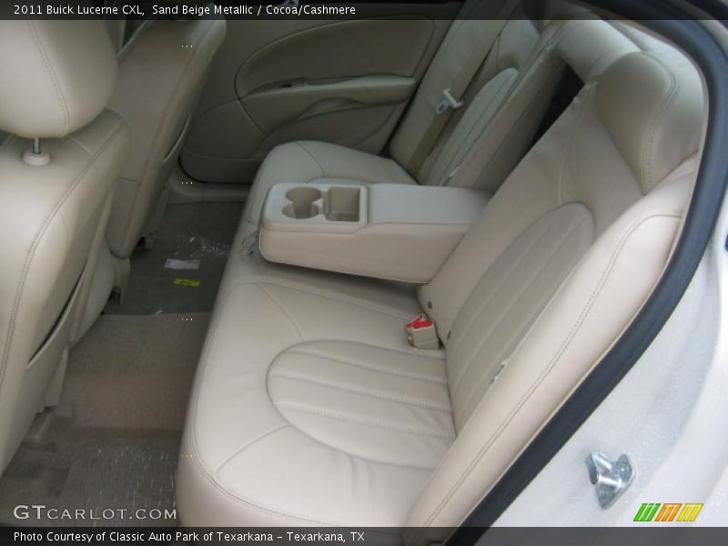  2011 Lucerne CXL Cocoa/Cashmere Interior