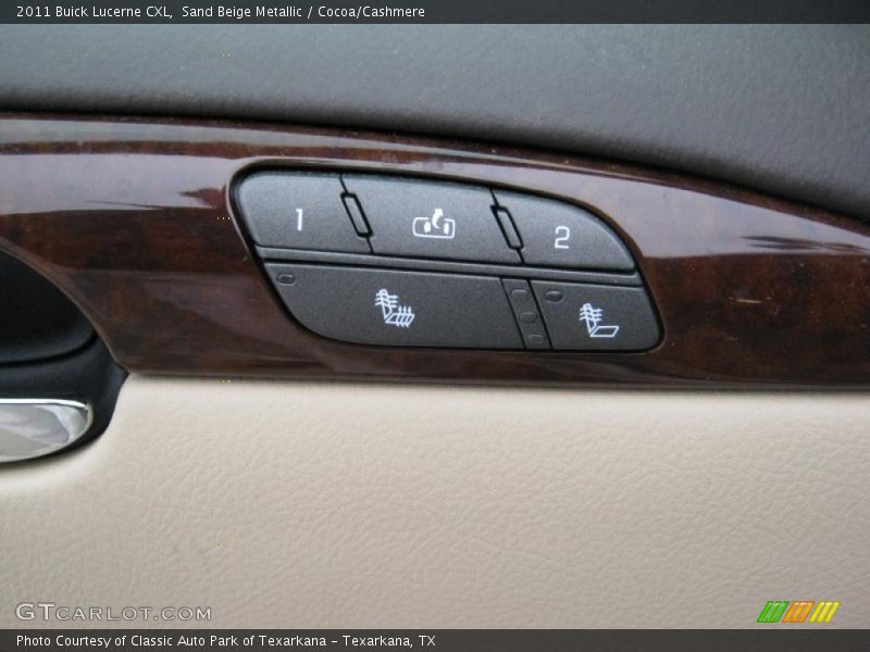 Controls of 2011 Lucerne CXL