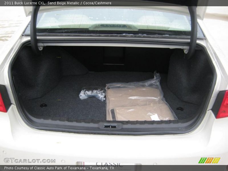 Sand Beige Metallic / Cocoa/Cashmere 2011 Buick Lucerne CXL