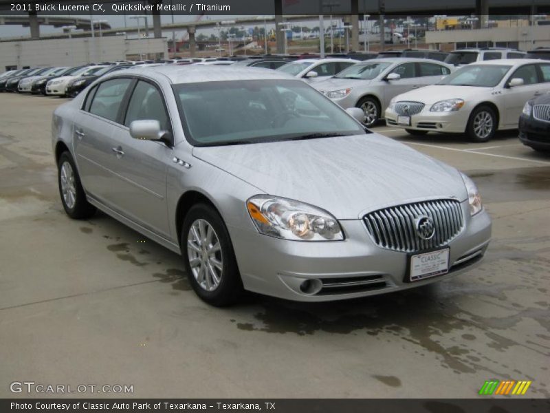 Quicksilver Metallic / Titanium 2011 Buick Lucerne CX