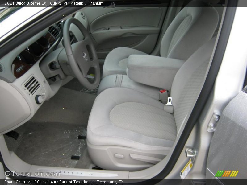  2011 Lucerne CX Titanium Interior