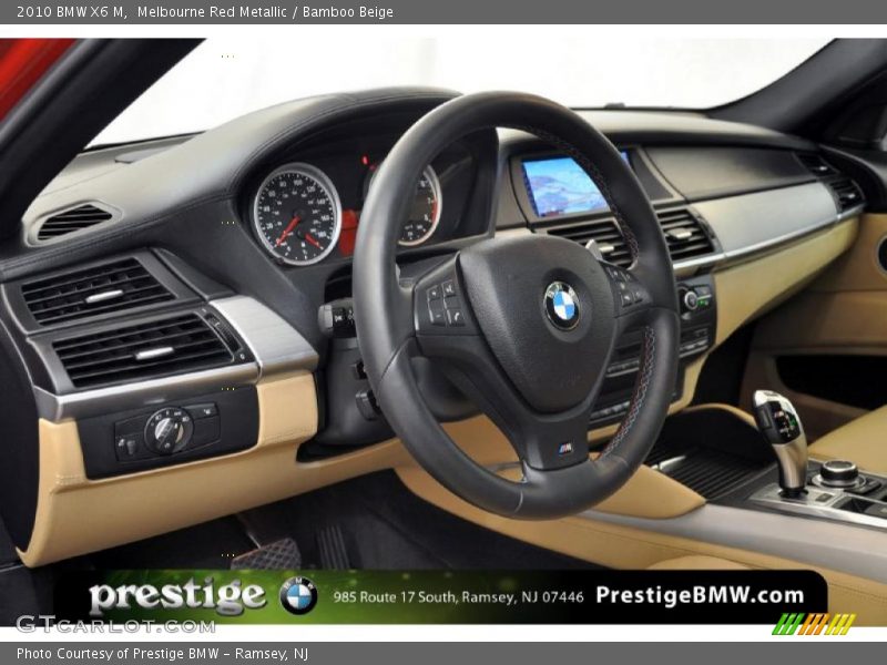 Melbourne Red Metallic / Bamboo Beige 2010 BMW X6 M