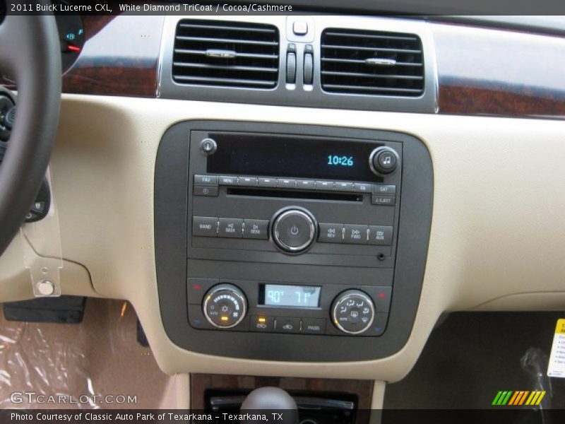 Controls of 2011 Lucerne CXL
