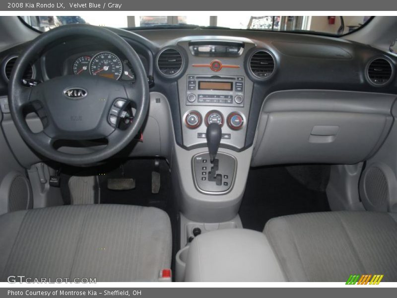 Dashboard of 2008 Rondo LX