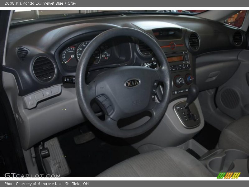 Dashboard of 2008 Rondo LX