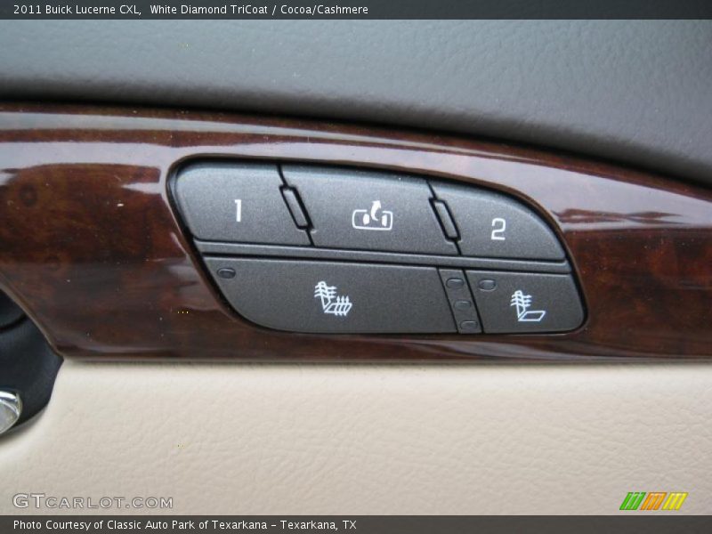 White Diamond TriCoat / Cocoa/Cashmere 2011 Buick Lucerne CXL