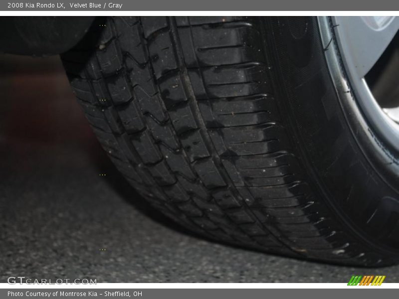 Velvet Blue / Gray 2008 Kia Rondo LX