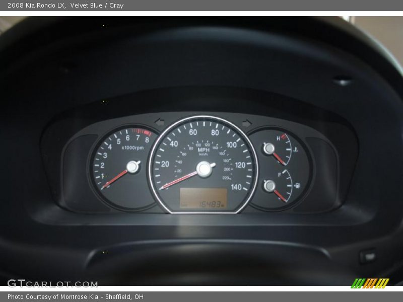  2008 Rondo LX LX Gauges