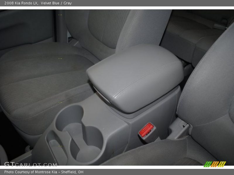 Velvet Blue / Gray 2008 Kia Rondo LX