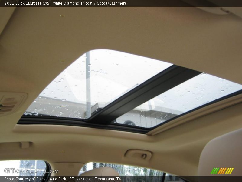 Sunroof of 2011 LaCrosse CXS