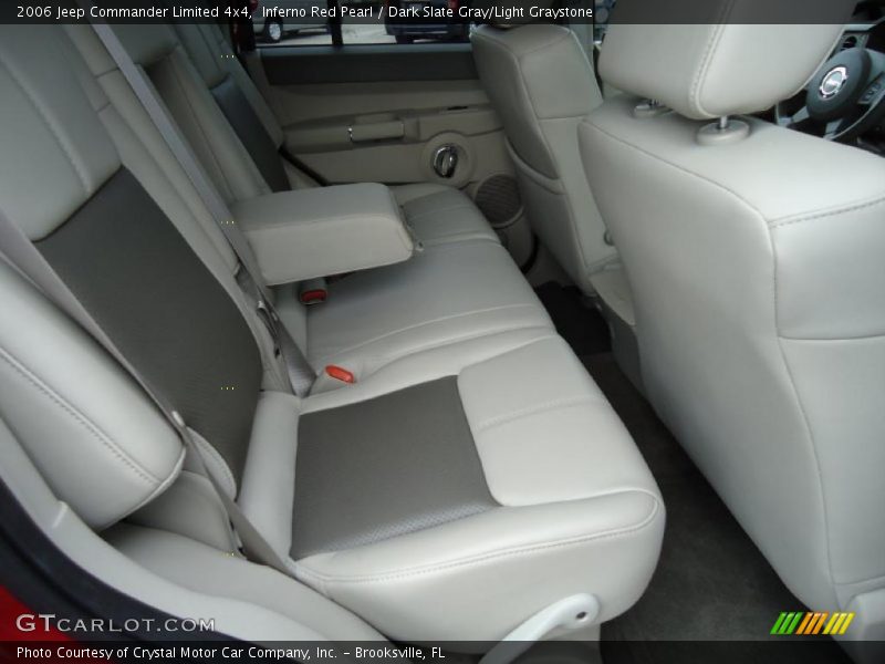 Inferno Red Pearl / Dark Slate Gray/Light Graystone 2006 Jeep Commander Limited 4x4