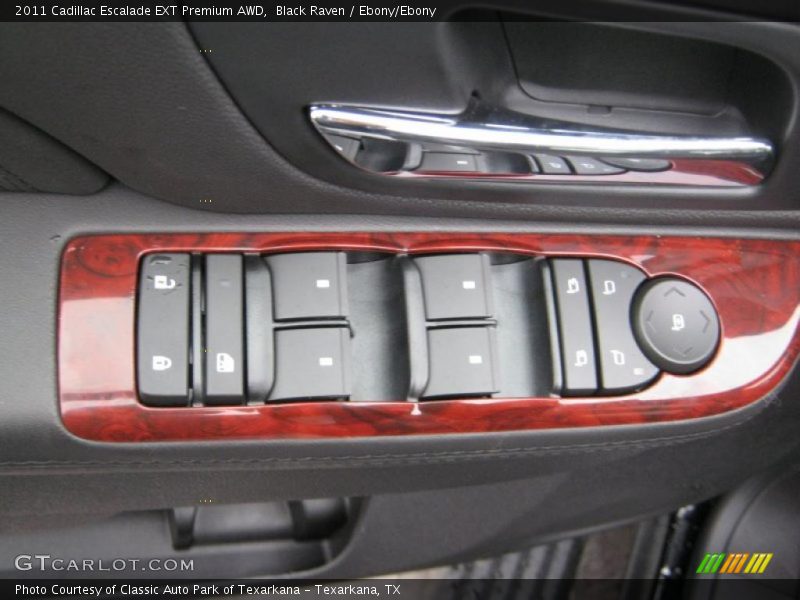 Black Raven / Ebony/Ebony 2011 Cadillac Escalade EXT Premium AWD