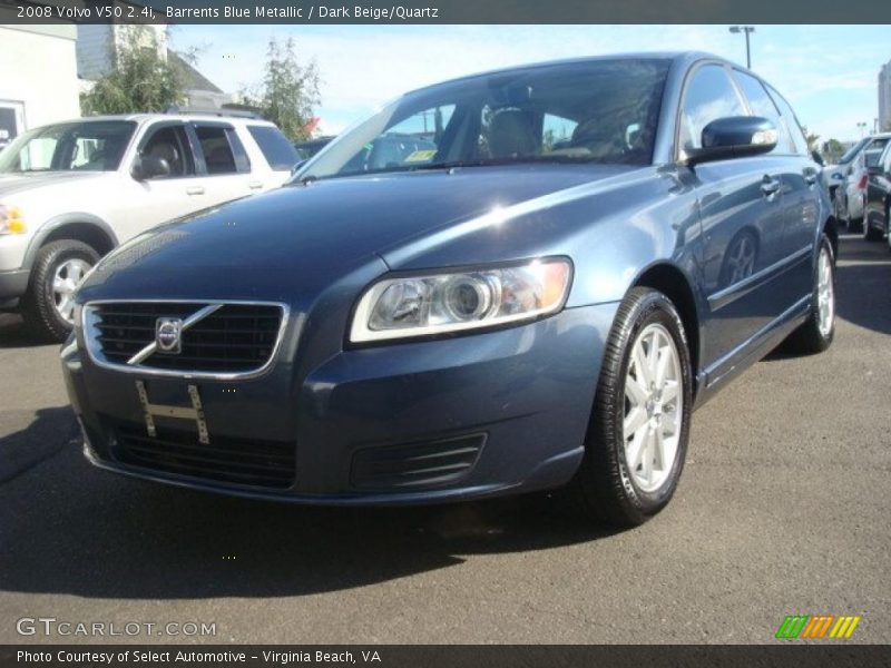 Front 3/4 View of 2008 V50 2.4i