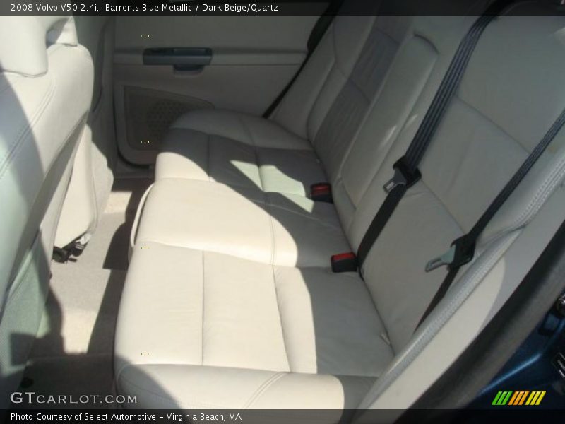  2008 V50 2.4i Dark Beige/Quartz Interior