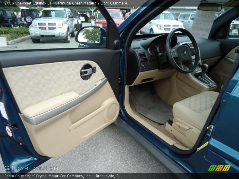 Bermuda Green Metallic / Light Cashmere 2006 Chevrolet Equinox LT