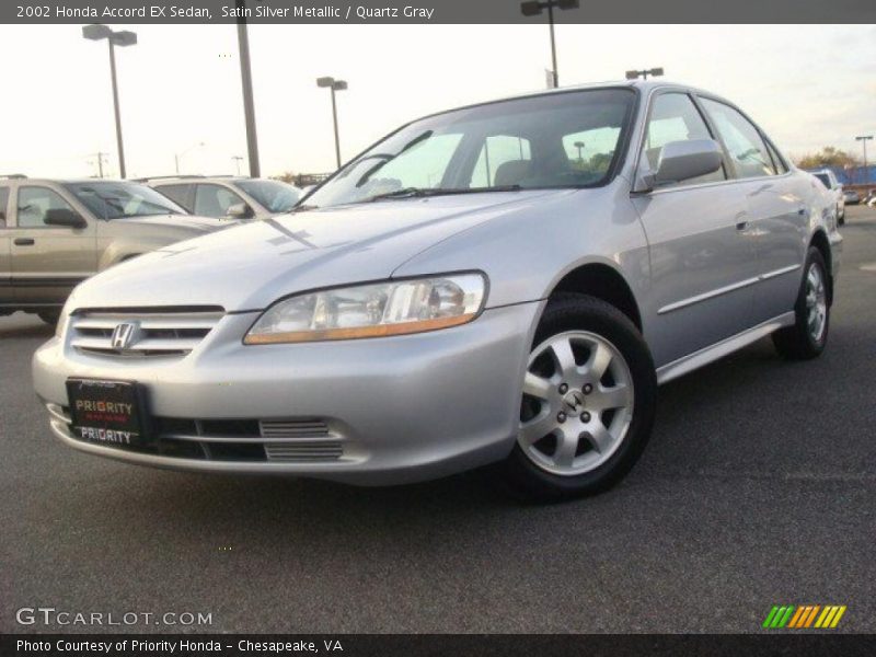 Front 3/4 View of 2002 Accord EX Sedan