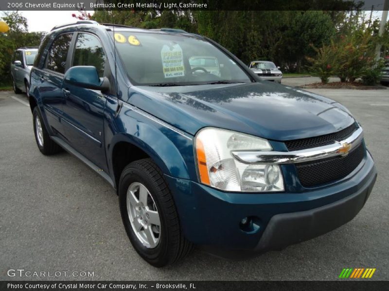 Bermuda Green Metallic / Light Cashmere 2006 Chevrolet Equinox LT