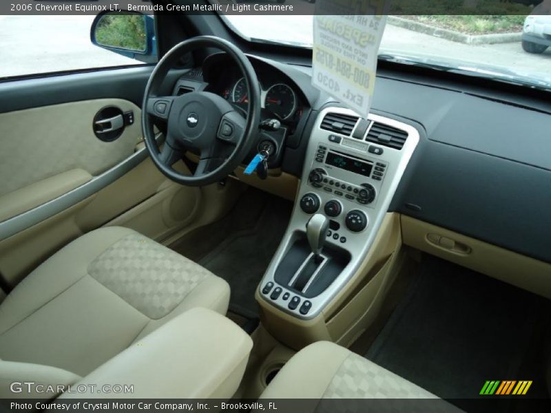 Bermuda Green Metallic / Light Cashmere 2006 Chevrolet Equinox LT