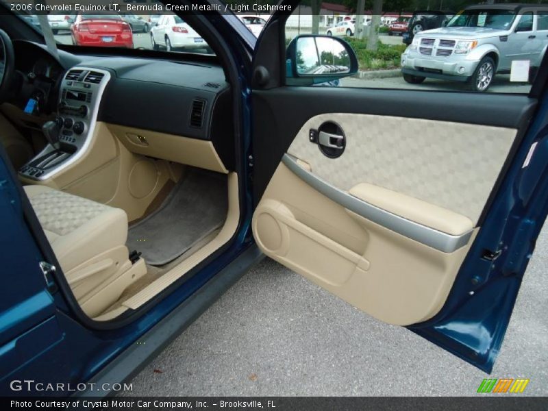 Bermuda Green Metallic / Light Cashmere 2006 Chevrolet Equinox LT