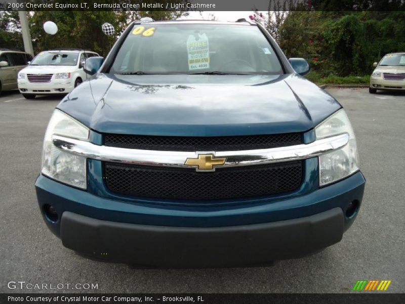 Bermuda Green Metallic / Light Cashmere 2006 Chevrolet Equinox LT