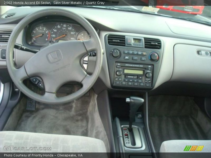 Dashboard of 2002 Accord EX Sedan