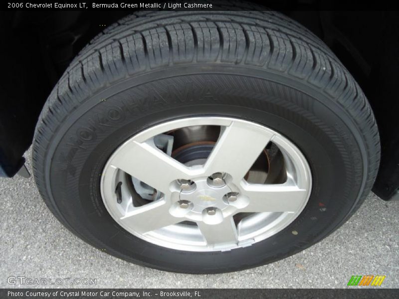 Bermuda Green Metallic / Light Cashmere 2006 Chevrolet Equinox LT