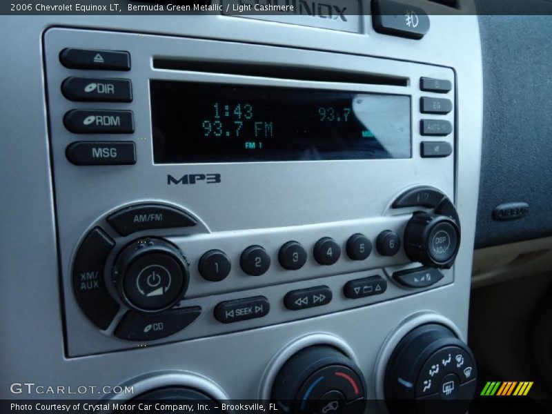 Bermuda Green Metallic / Light Cashmere 2006 Chevrolet Equinox LT