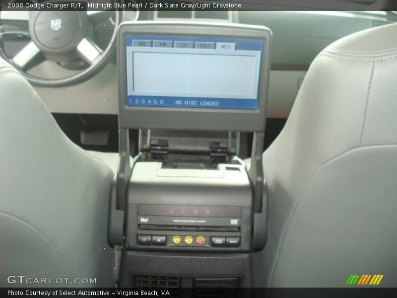 Midnight Blue Pearl / Dark Slate Gray/Light Graystone 2006 Dodge Charger R/T