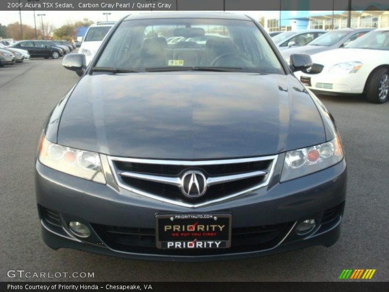 Carbon Gray Pearl / Quartz Gray 2006 Acura TSX Sedan