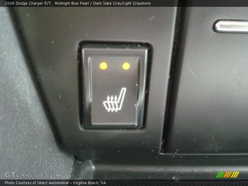 Midnight Blue Pearl / Dark Slate Gray/Light Graystone 2006 Dodge Charger R/T