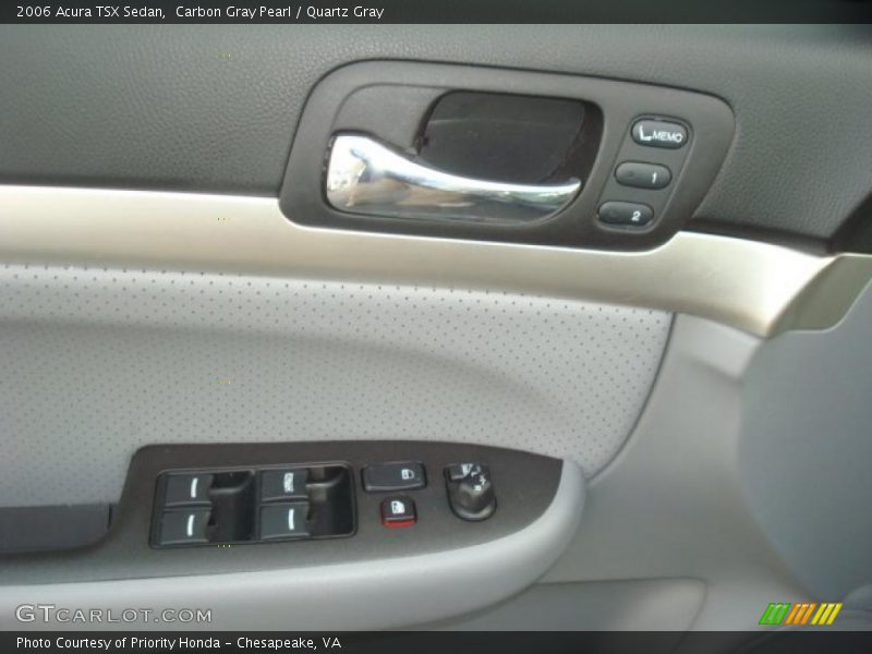 Carbon Gray Pearl / Quartz Gray 2006 Acura TSX Sedan
