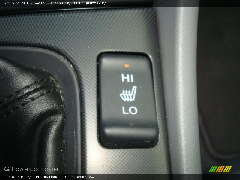 Controls of 2006 TSX Sedan