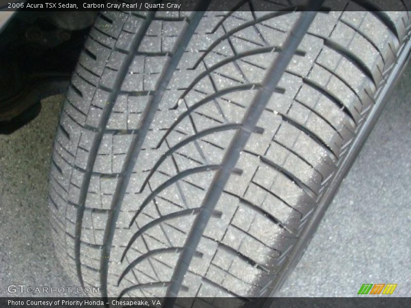 Carbon Gray Pearl / Quartz Gray 2006 Acura TSX Sedan
