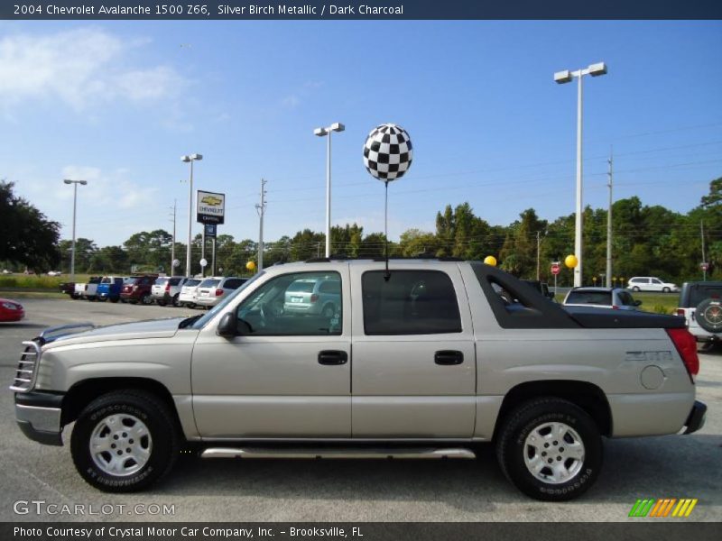 Silver Birch Metallic / Dark Charcoal 2004 Chevrolet Avalanche 1500 Z66