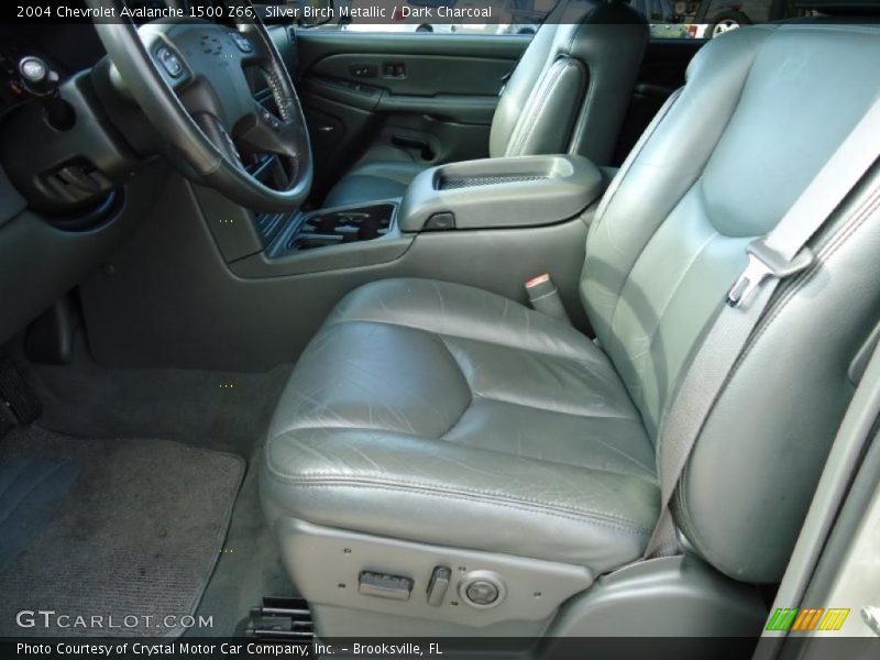 Silver Birch Metallic / Dark Charcoal 2004 Chevrolet Avalanche 1500 Z66