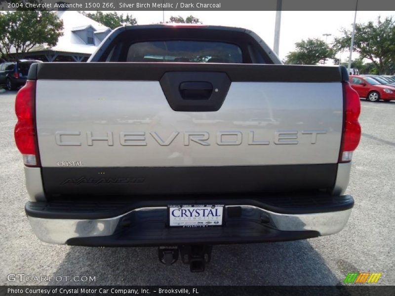 Silver Birch Metallic / Dark Charcoal 2004 Chevrolet Avalanche 1500 Z66