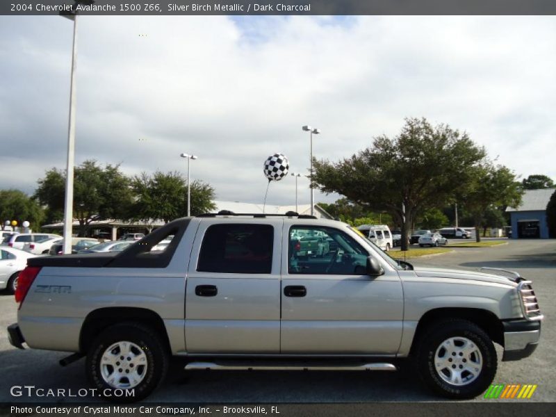 Silver Birch Metallic / Dark Charcoal 2004 Chevrolet Avalanche 1500 Z66
